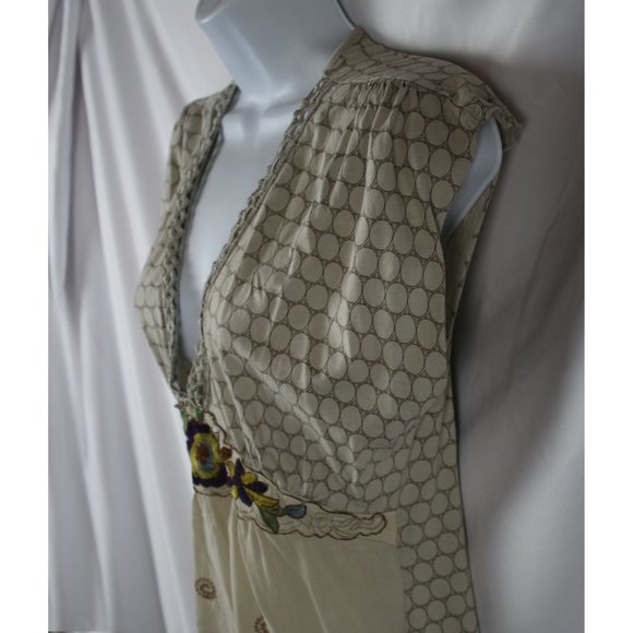 Anthropologie Language Brown Blouse - Picture 8 of 12